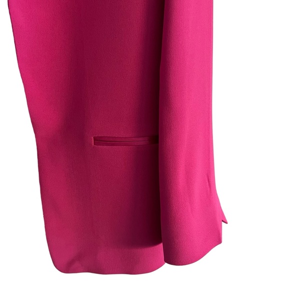 ZADIG & VOLTAIRE Blazer Women’s SZ Large
Volly Satin Trim Open Front in Pink - Picture 5 of 10